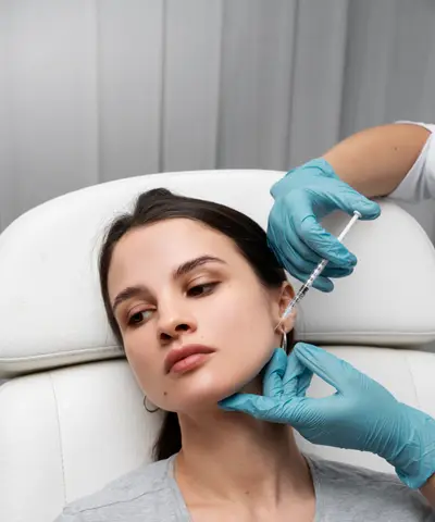 Jawline and chin treatment area for filler and Kybella in St. Petersburg FL
